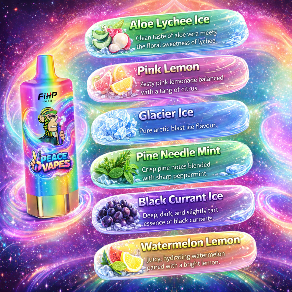 GREEN - FIHP 120K PUFFS - 6in1