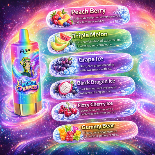 ORANGE - FIHP 120K PUFFS - 6in1