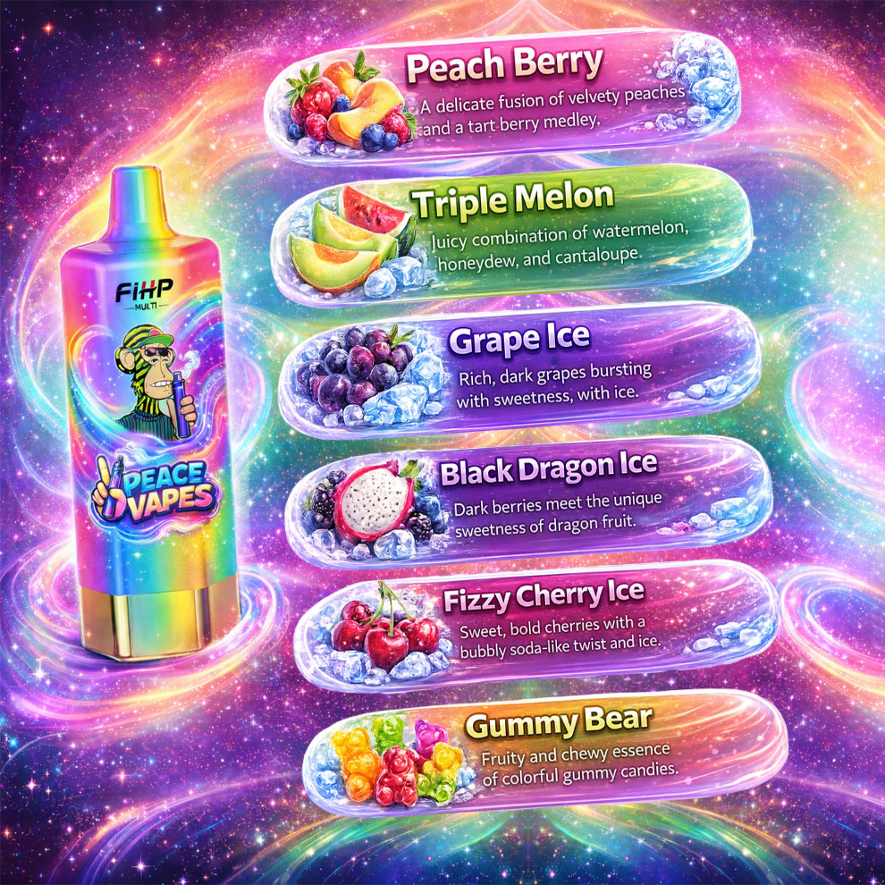 ORANGE - FIHP 120K PUFFS - 6in1