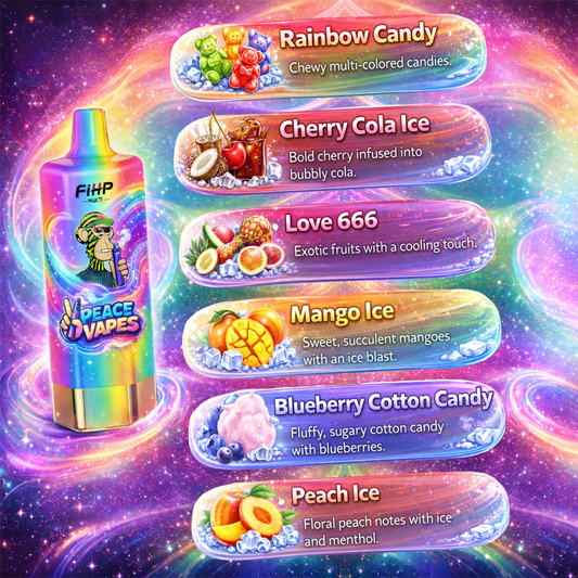 YELLOW - FIHP 120K PUFFS - 6in1