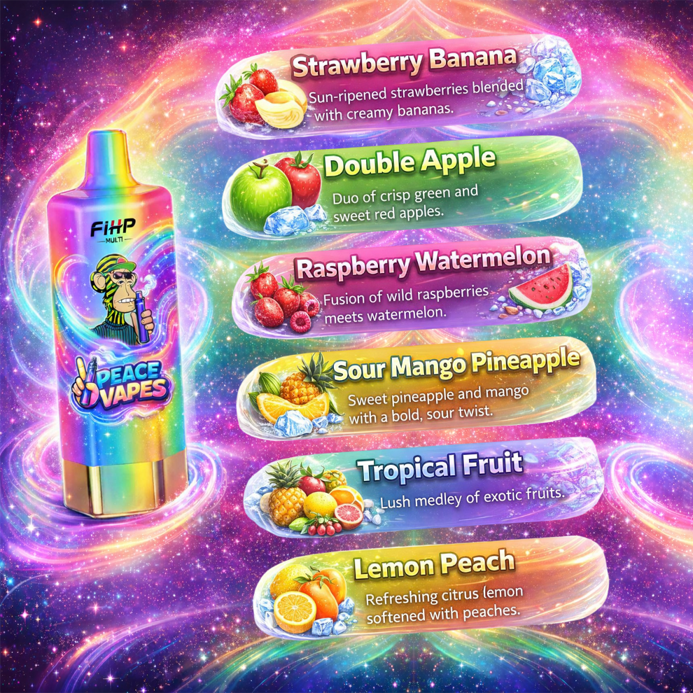 PURPLE - FIHP 120K PUFFS - 6in1